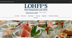 Desktop Screenshot of lohff.de
